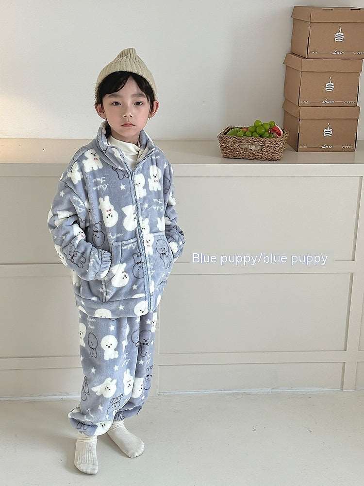 Kids Warm Loungewear Outfit Set