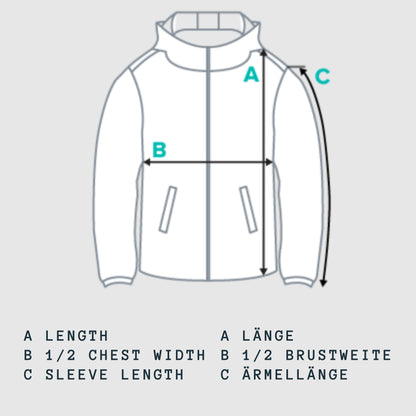 Custom Design Outfit Combo - Men's Windbreaker Guide to measure