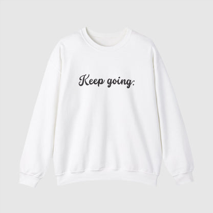 100 Reasons to Keep Going Unisex Heavy Blend Crewneck Sweatshirt