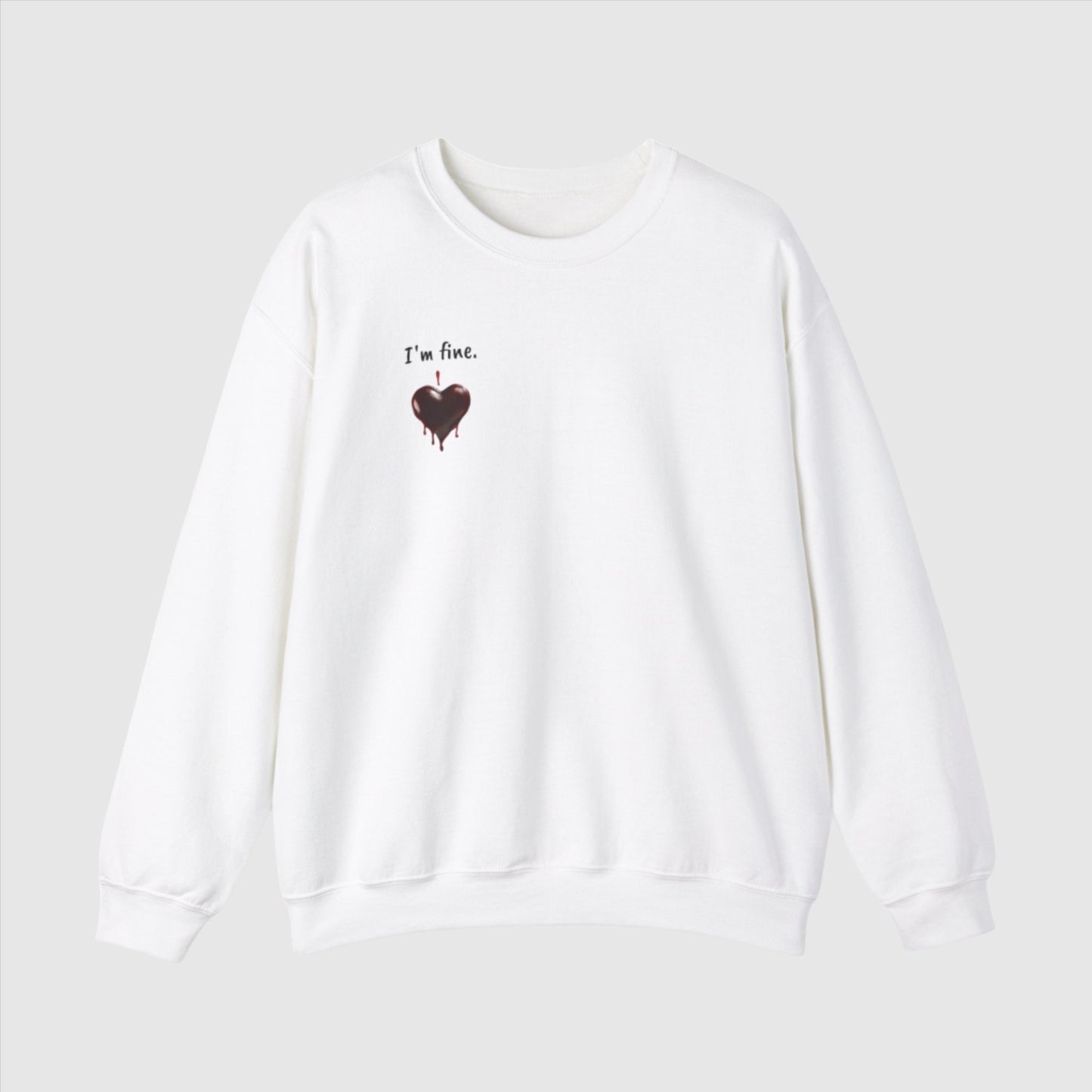  Anti Valentine's Day Unisex Heavy Blend Crewneck Sweatshirt