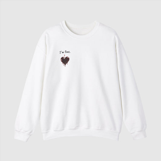  Anti Valentine's Day Unisex Heavy Blend Crewneck Sweatshirt