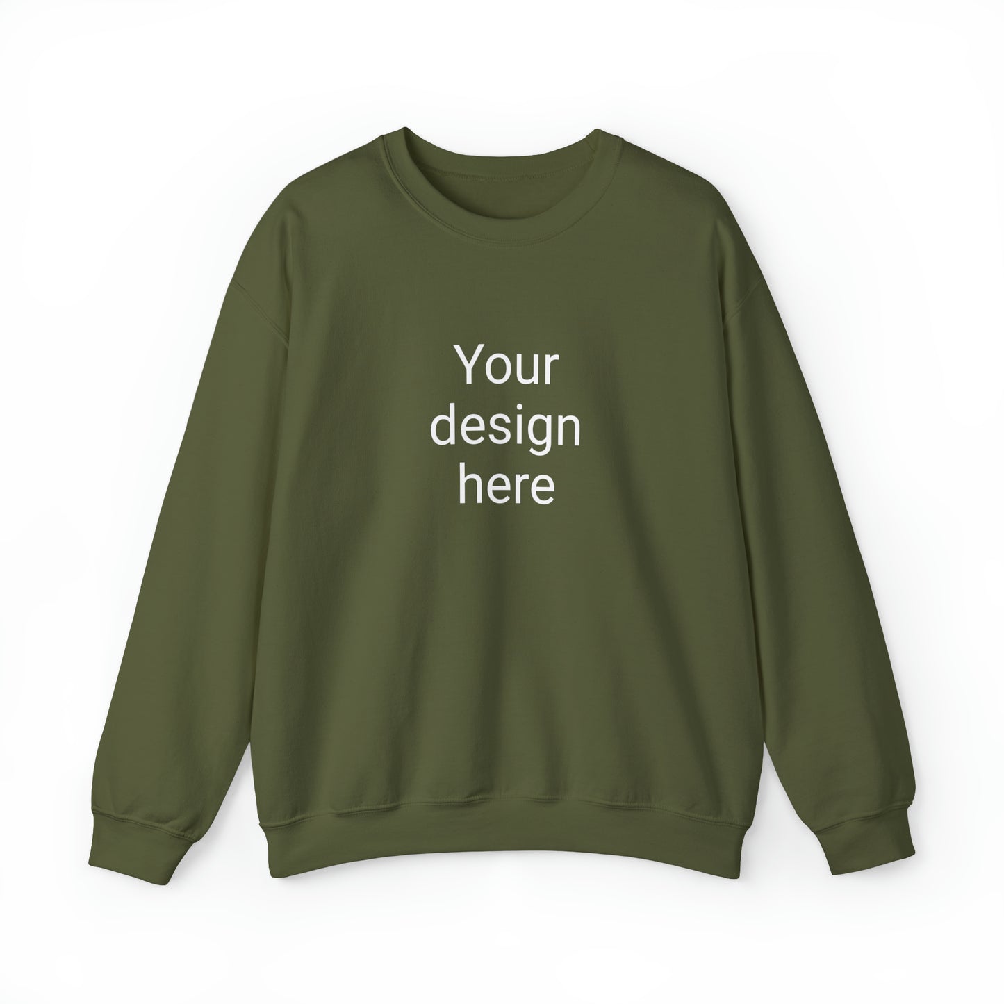 Unisex Personalized Heavy Blend Crewneck Sweatshirt | Gildan 18000