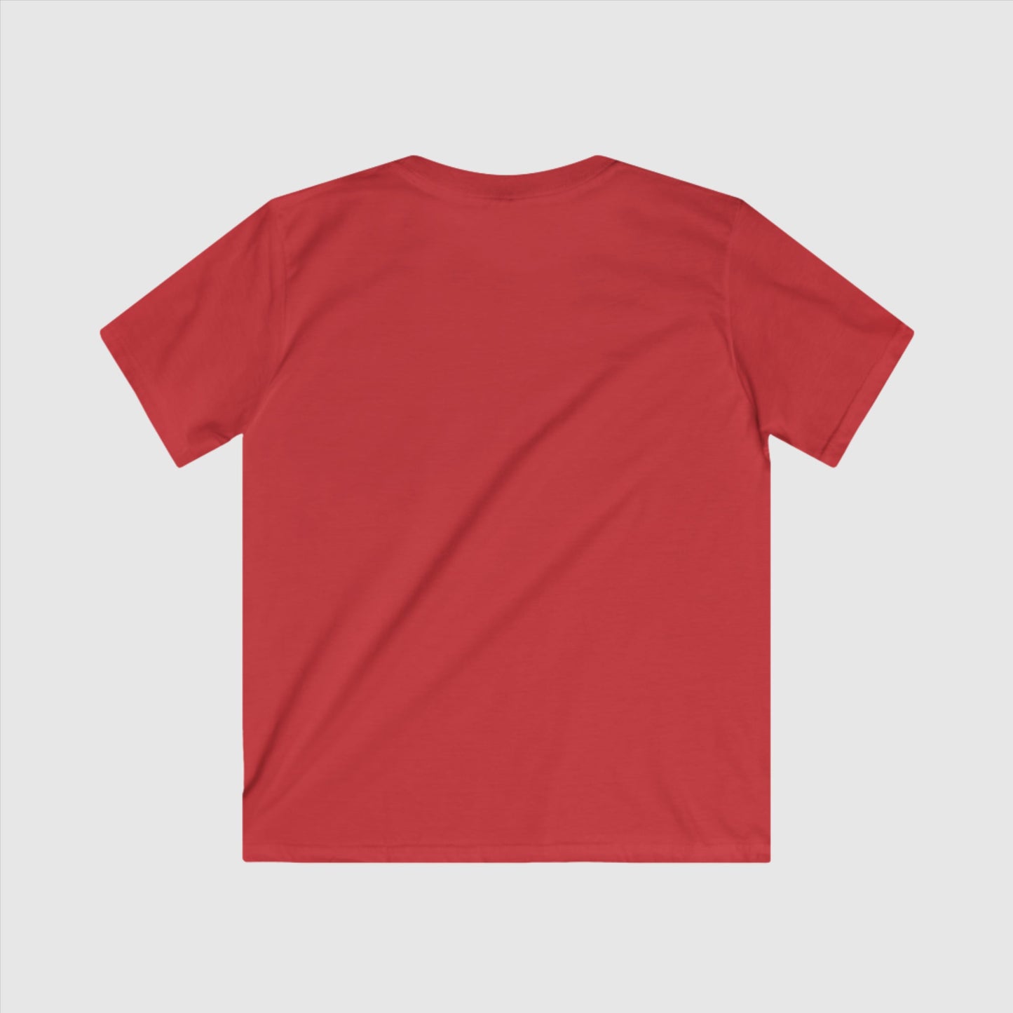 Kids Simple Blank Tee with Personalized Name and Icon Neck Label