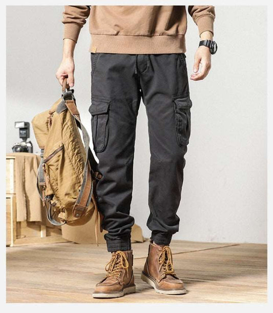 Men's Velvet Padded Casual Cargo Pants