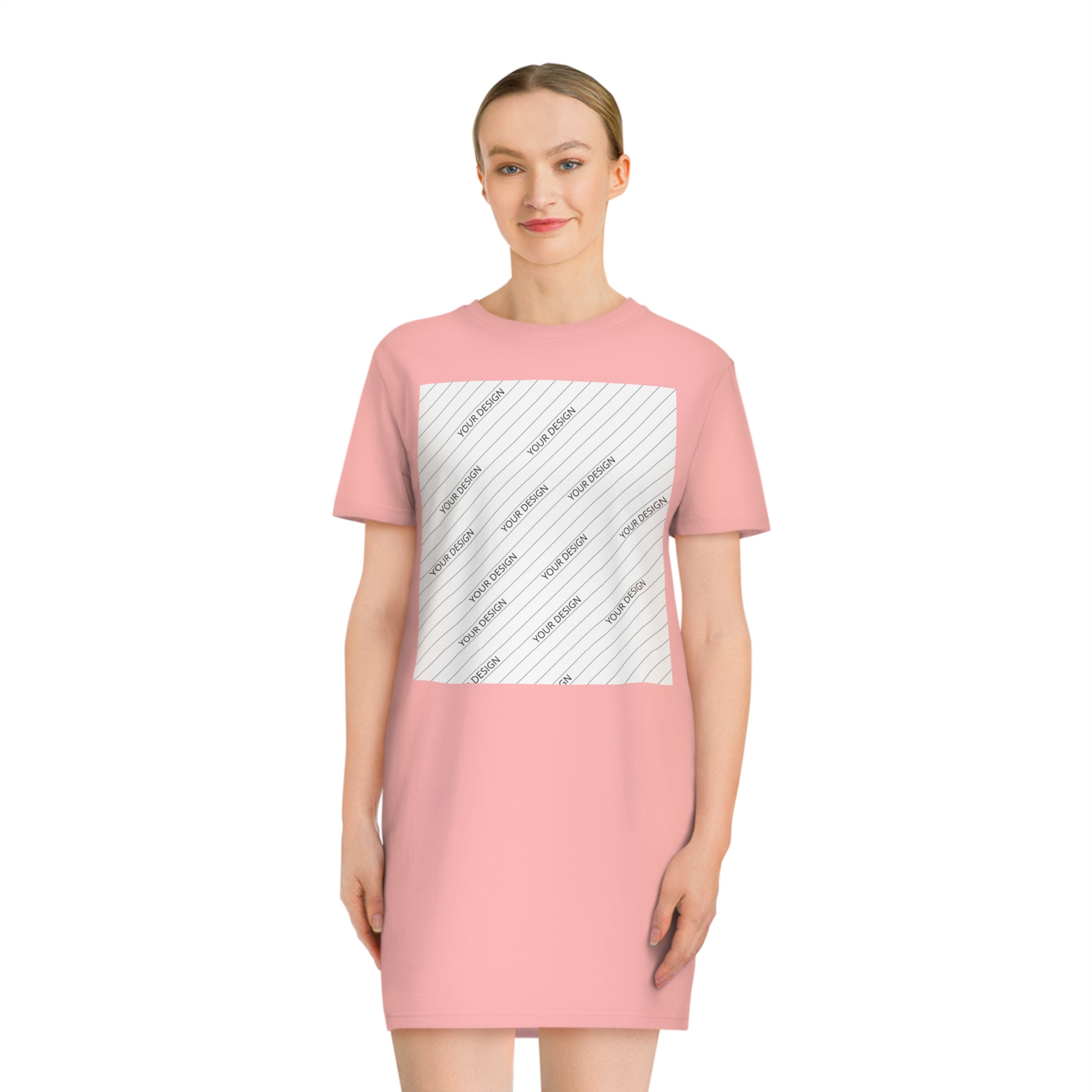 Women's Personalized Spinner T-Shirt Dress | Stanley Stella STDW144