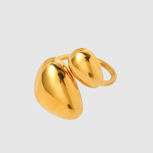 Eleganter, lichtechter offener Ring für Damen – Einheitsgröße