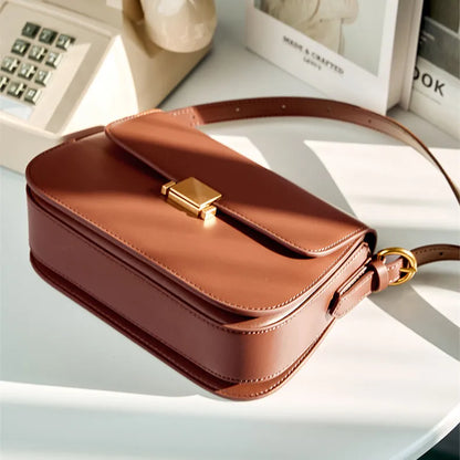 Women's Casual Small Leather Bag