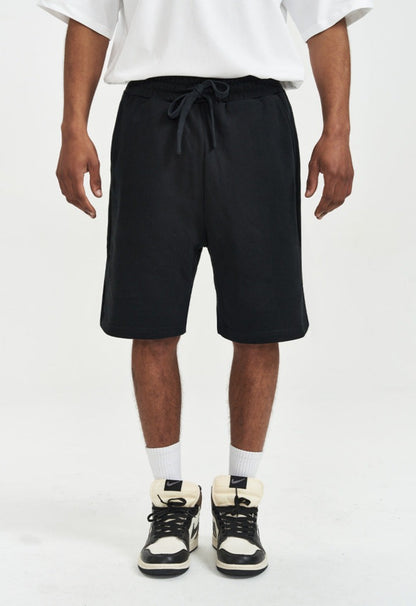 Men's Casual Loose Drawstring Heavy Cotton Shorts