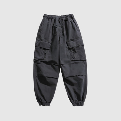 Men's Casual Washed Out And Dyed Loose Harem Pants