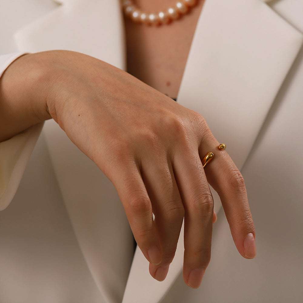 Women's Simple Elegant Open Ring - One Size