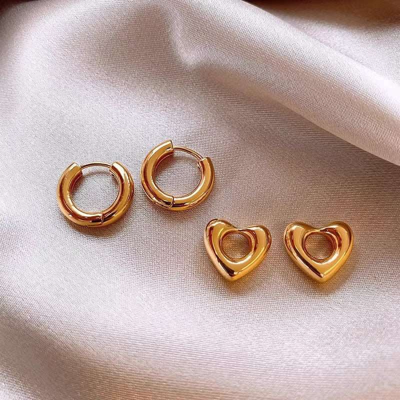 Women's Love Heart Earrings