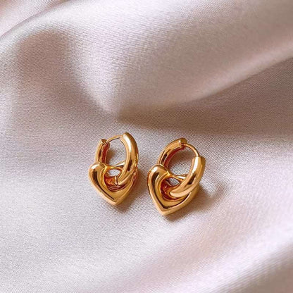 Women's Love Heart Earrings
