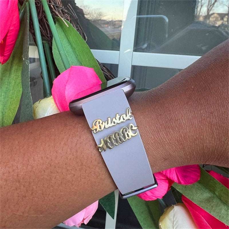 Personalized Name Custom Stainless Steel Watch Band Buckle