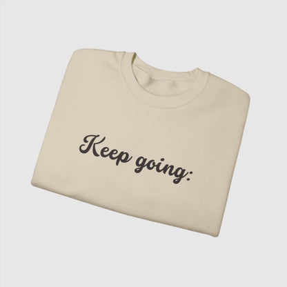 100 Reasons to Keep Going Unisex Heavy Blend Crewneck Sweatshirt