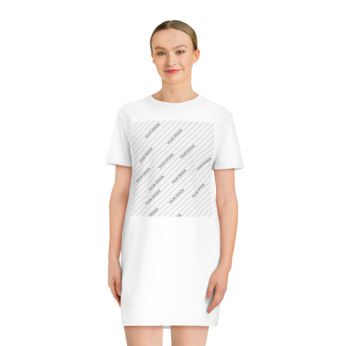 Women's Personalized Spinner T-Shirt Dress | Stanley Stella STDW144