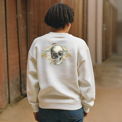 Unisex Skull Mushroom Premium Sweatshirt