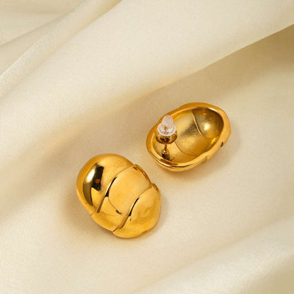 Women's Bold Gold Earrings