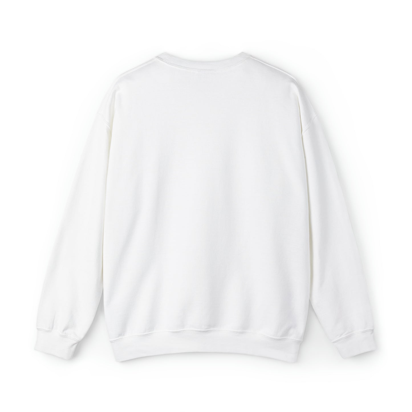 Unisex Vintage Skull Heavy Blend Crewneck Sweatshirt white back