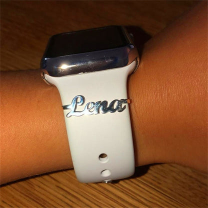 Personalized Name Custom Stainless Steel Watch Band Buckle