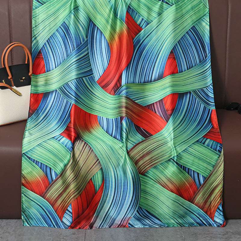 Women's Large Soft Silky Scarf