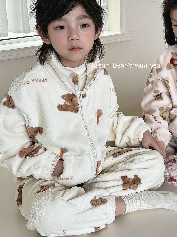 Kids Warm Loungewear Outfit Set