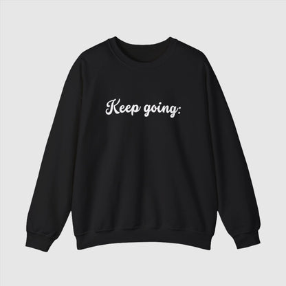 100 Reasons to Keep Going Unisex Heavy Blend Crewneck Sweatshirt