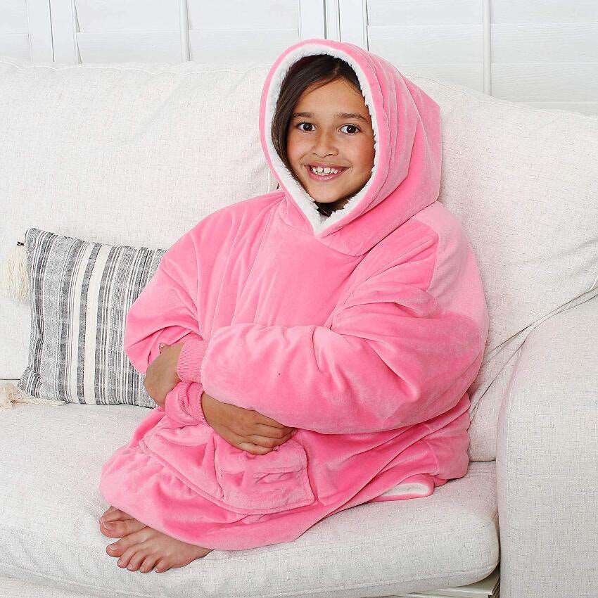 Children's Hooded Lazy TV Pullover