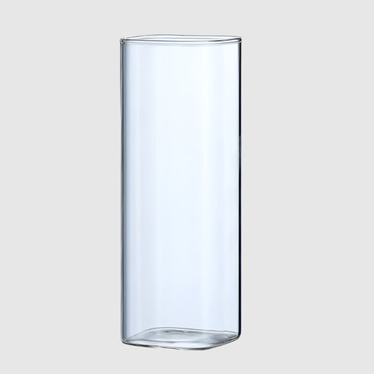 Einschichtiges transparentes quadratisches Borosilikatglas
