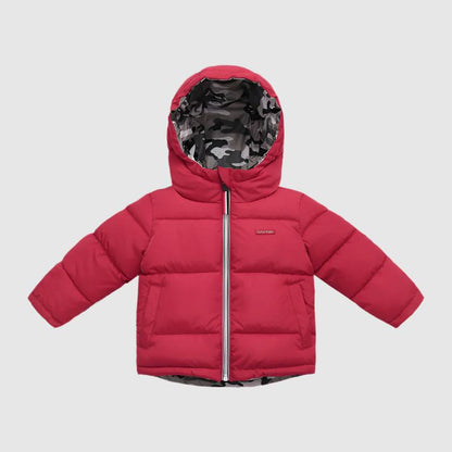 Kids Padded Double-sided Wear Winter Jacket