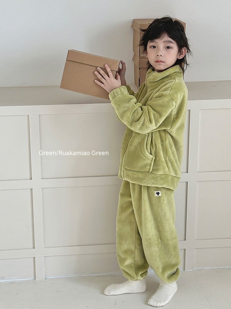 Kids Warm Loungewear Outfit Set