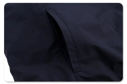 Men's Functional Oblique Zipper Hooded Loose Fit Coat