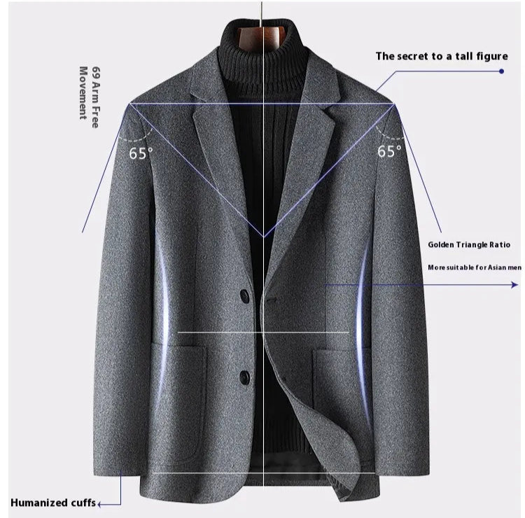 Men's Casual Warm Suit Jacket