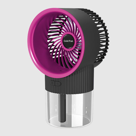 Small Portable Ice Mist Air Conditioning Fan