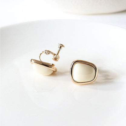 Women's Sterling Silver Simple Earrings