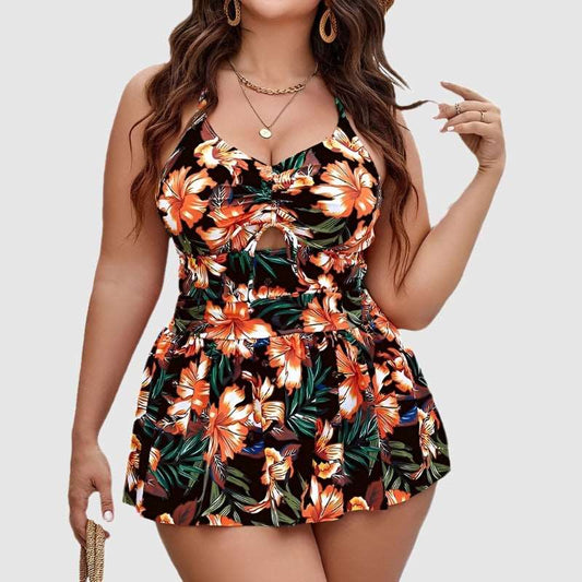 Women's Floral Slimming Swimsuit