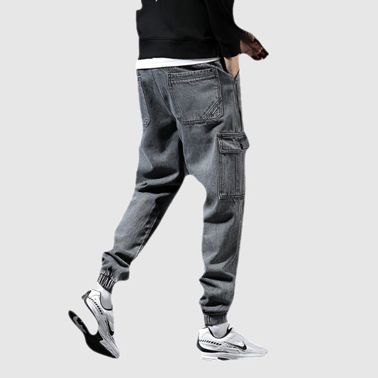 Men's Casual Multi-pocket Jeans
