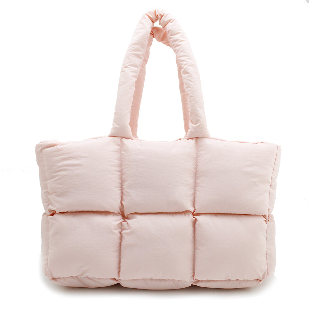 Women's Puff Tote Shoulder Bag