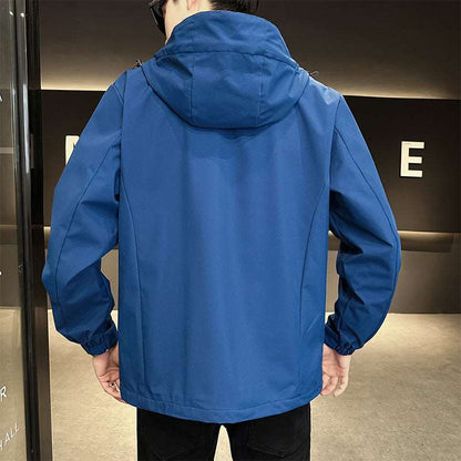 Men's Casual Zip-up Jacket