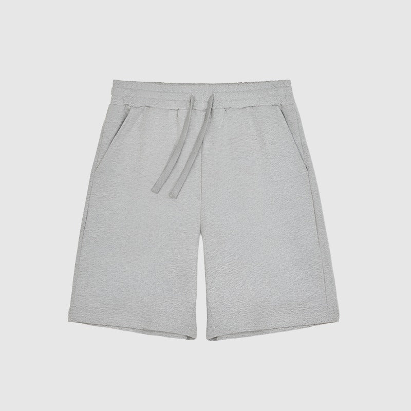 Men's Casual Loose Drawstring Heavy Cotton Shorts