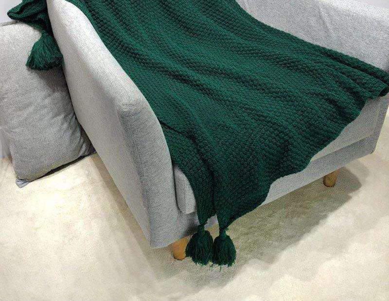 Soft Knitted Nap Blanket