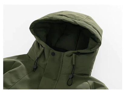 Unisex Hooded and Padded Warm Coat