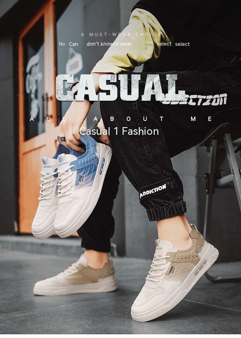 Women's Casual Gradient Color Fashion Skateboard Board Sneaker Shoes