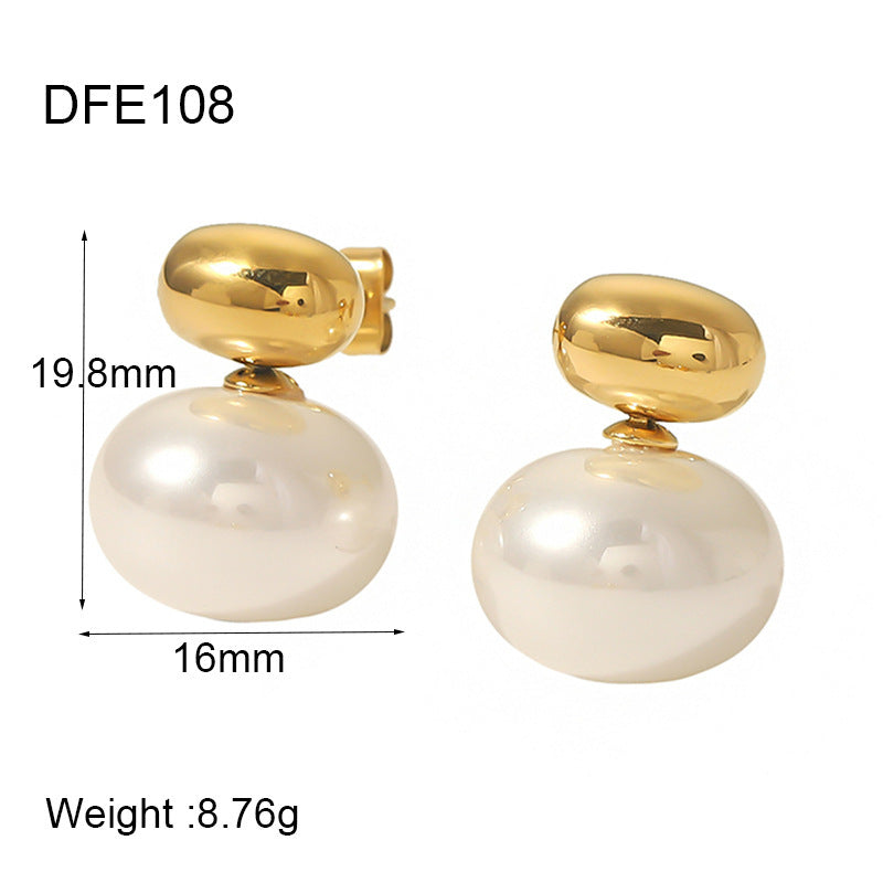 Women's Fashion Stainless Steel Earrings