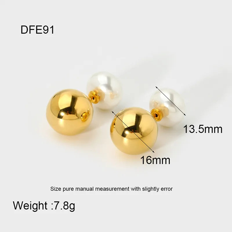 Women's Fashion Stainless Steel Earrings