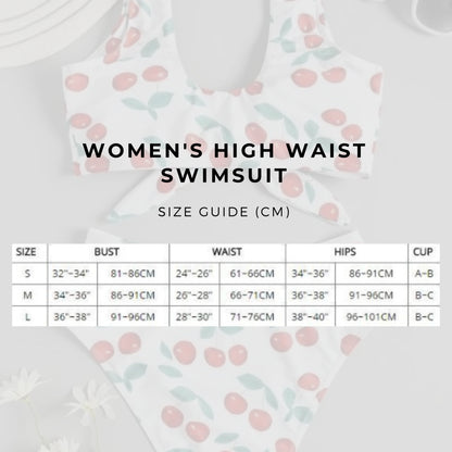 Women's High Waist Swimsuit