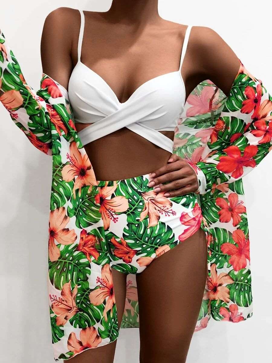 Women's Three-Piece Swimsuit