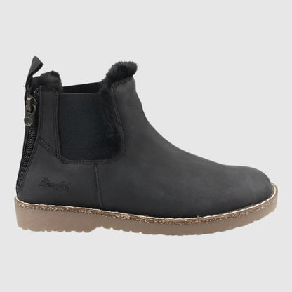 Women's Warm Suede Flat Boots