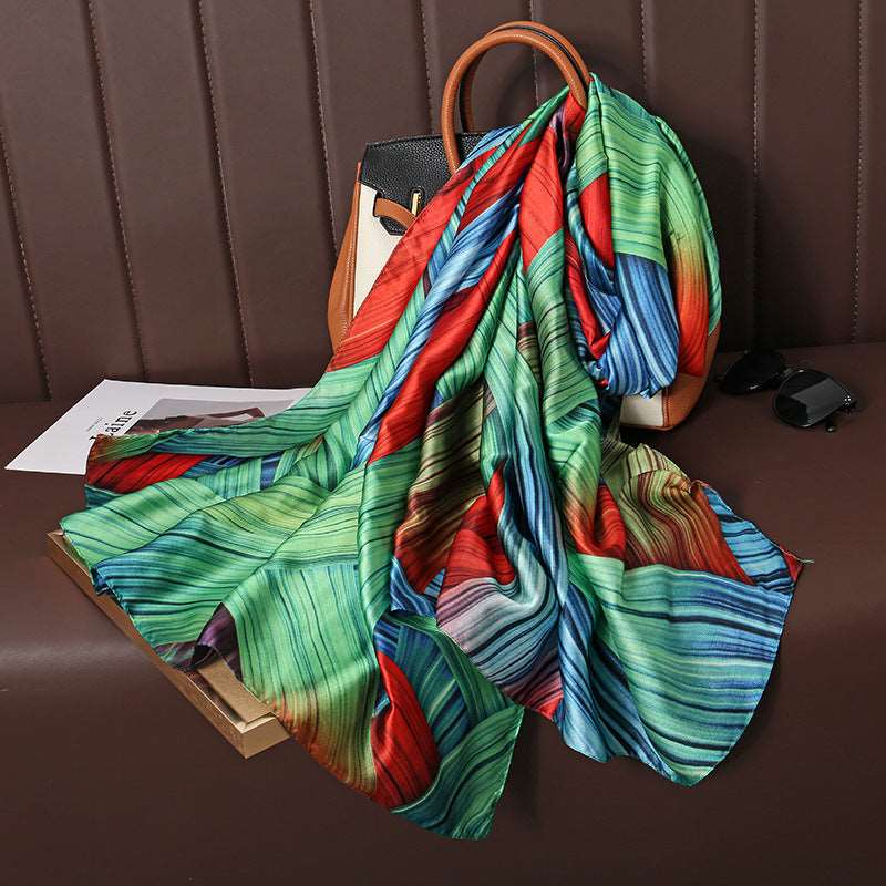 Women's Large Soft Silky Scarf