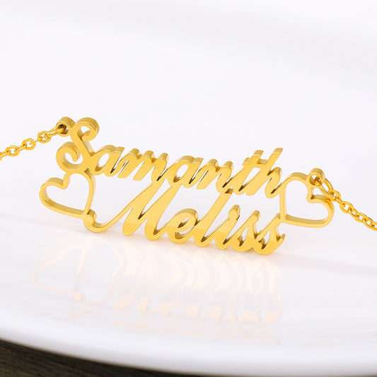 Personalized Name Stainless Steel Necklace