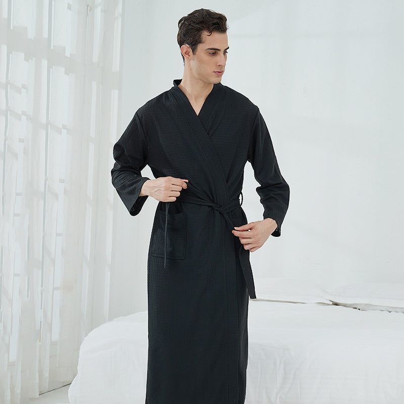 Couple Matching Robes black
